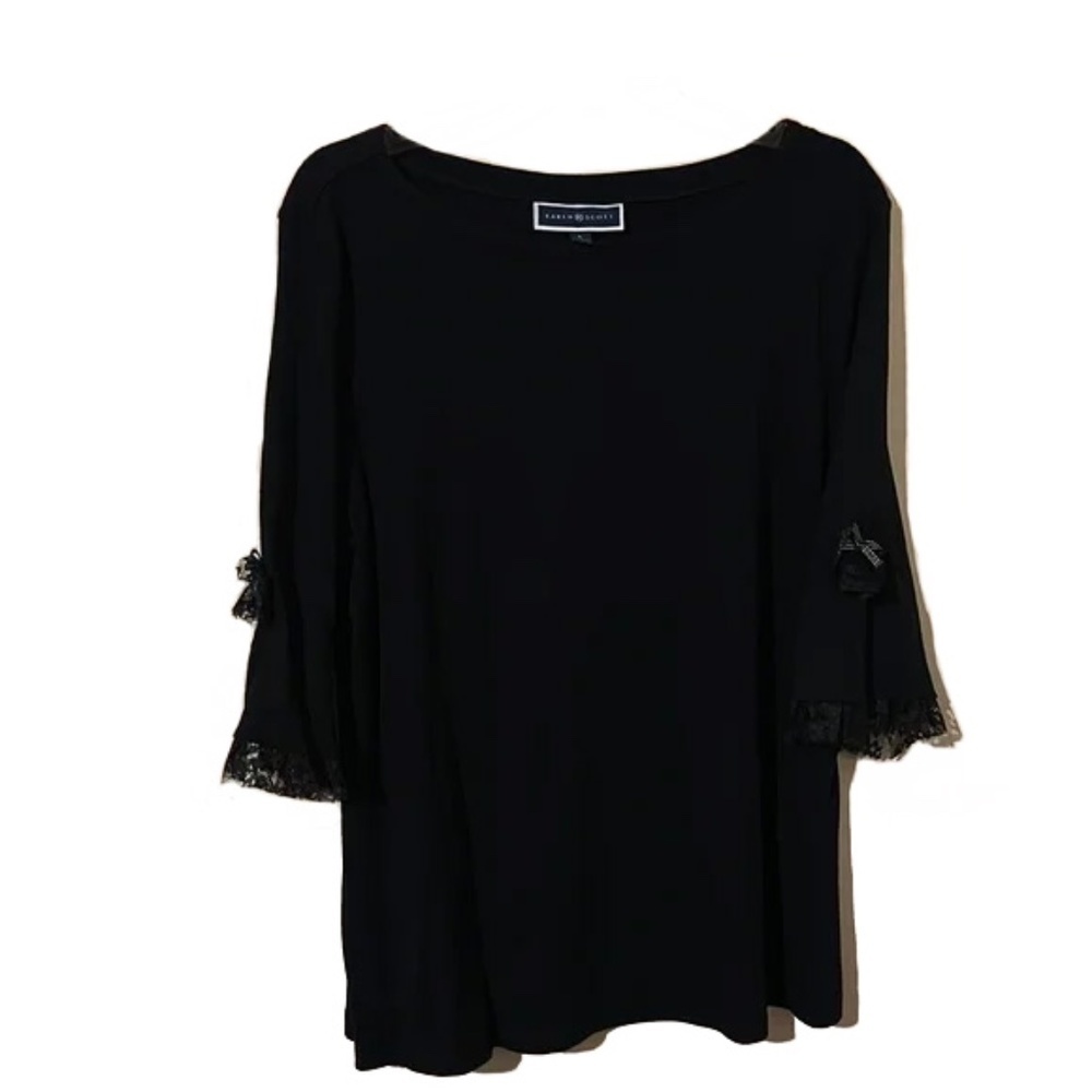 Karen Scott long sleeve Top - size (L/XL)